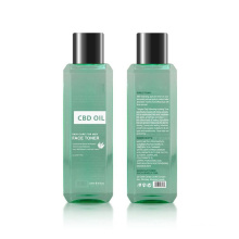 Extrato vegetal Cbd Toner Semente de Cânhamo Uso pela Pele Hidratação Travar Equilíbrio Rosto Pele Água e Óleo